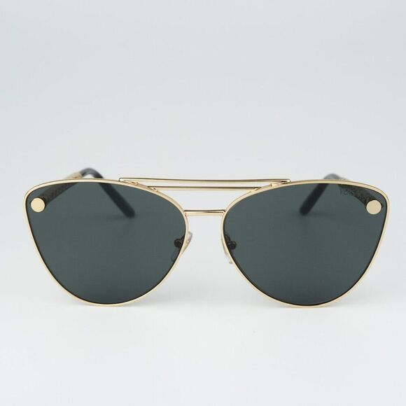 NEW Versace VE2267 100287 Gold Dark Gradient Pilot Unisex Sunglasses - Picture 3 of 12